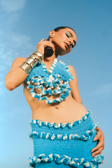 Azure queen co Ord set